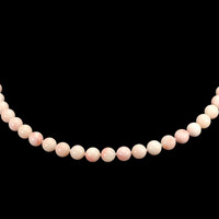 151.66 Ct. Coral Multi Stone Necklace, 18K Yellow Gold Video