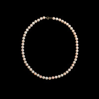 151.66 Ct. Coral Multi Stone Necklace, 18K Yellow Gold Image