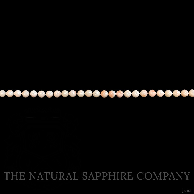 151.66 Ct. Coral Multi Stone Necklace, 18K Yellow Gold