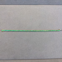 5.13 Ct.Tw. Emerald Tennis/Line Bracelet, 14K Yellow Gold Image