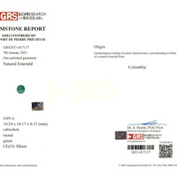 65.83 Ct.Tw. Emerald Natural Diamond Pave Bracelet, 18K White Gold Scan Report