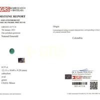 65.83 Ct.Tw. Emerald Natural Diamond Pave Bracelet, 18K White Gold Scan Report