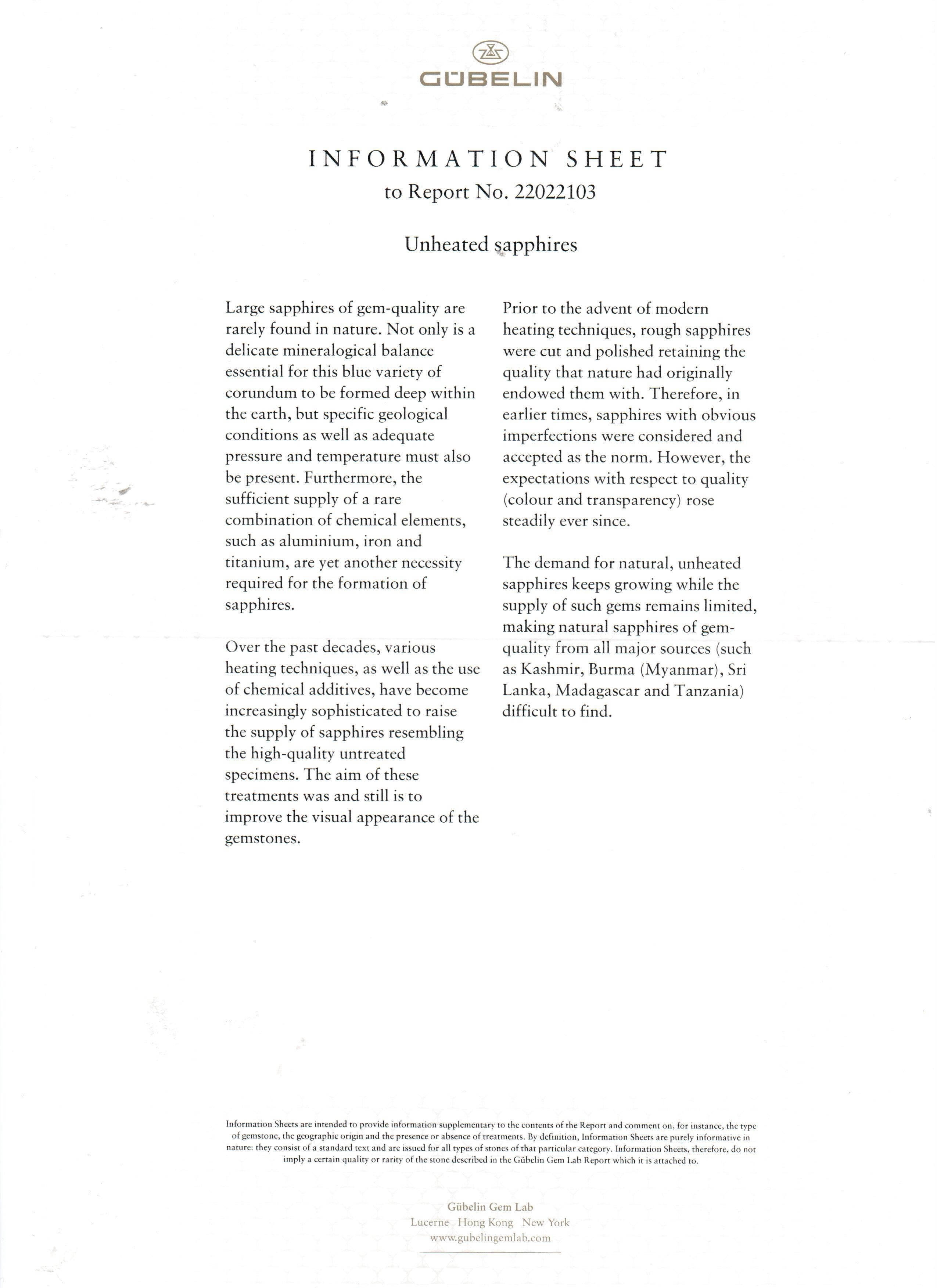 2.78 Ct. Blue Sapphire and Natural Diamond Three Stone Ring, Platinum 950