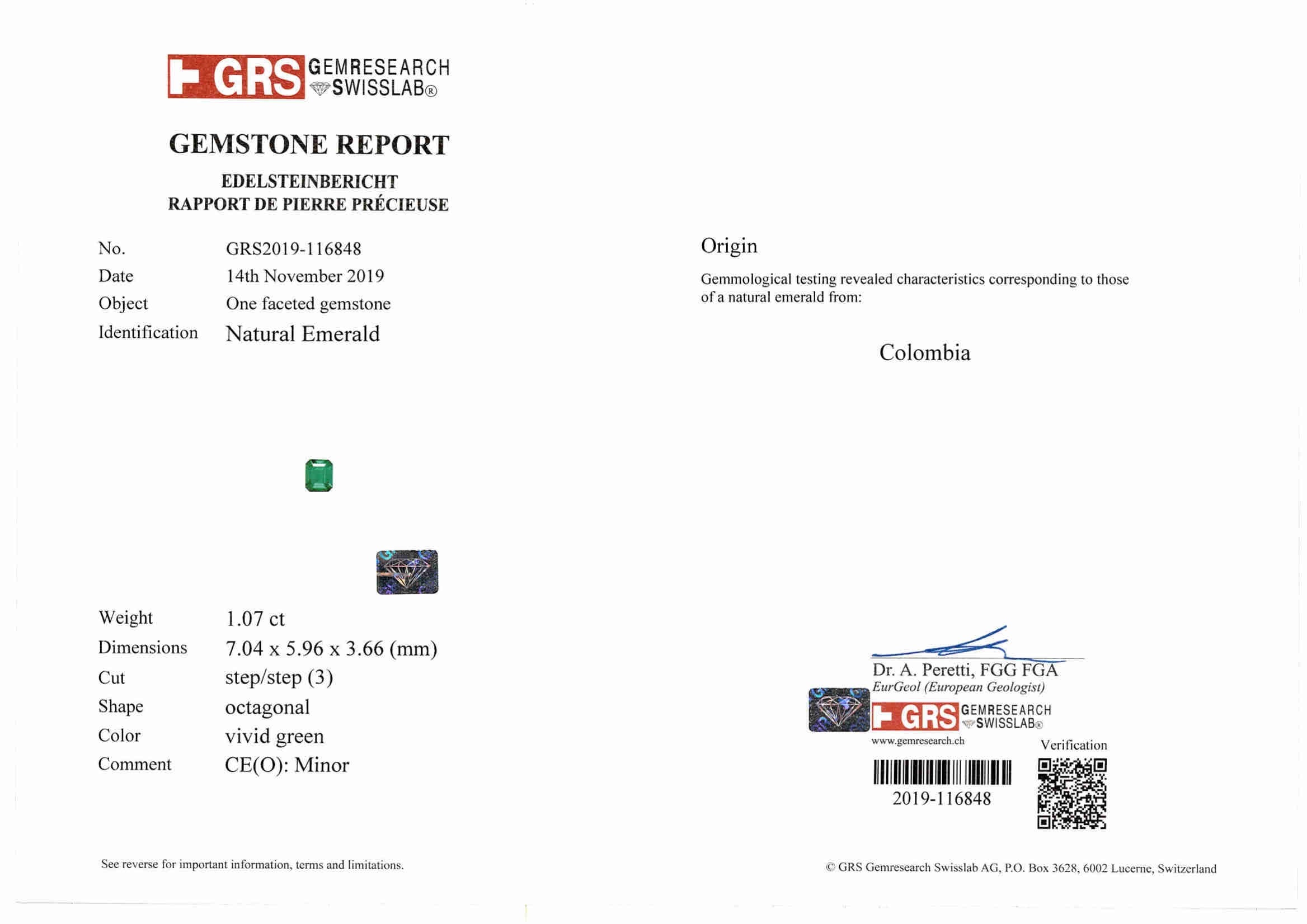 45.79 Ct. Emerald and Natural Diamond Accent Stones Necklace, Platinum 950