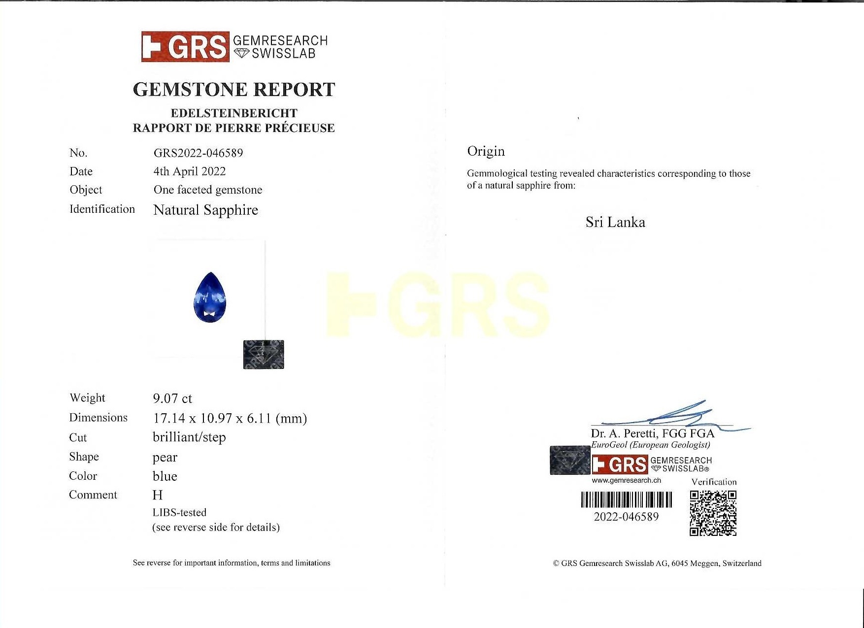 71.74 Ct. Blue Sapphire and Natural Diamond Pave Necklace, 18K White Gold