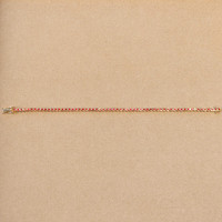 1.87 Ct.Tw. Ruby Tennis/Line Bracelet, 14K Yellow Gold Image