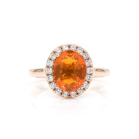 1.30 Ct. Opal 14K Rose Gold ring
