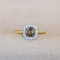 Alexandrite 14K Yellow Gold ring