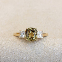 Alexandrite 14K Yellow Gold ring