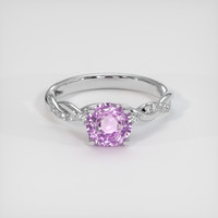 2.07 Ct. Sapphire 14K White Gold ring