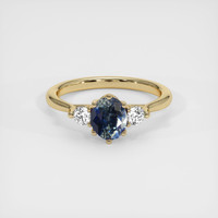 1.12 Ct. Sapphire 14K Yellow Gold ring
