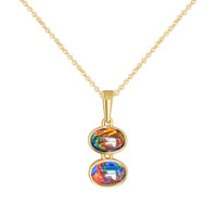 1.36 Ct. Opal 14K Yellow Gold pendant