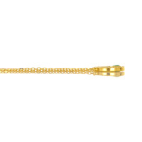0.44 Ct. Emerald Natural Diamond Pave Necklace, 18K Yellow Gold Image