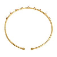 0.18 Ct.Tw. Ruby Bangle Bracelet, 14K Yellow Gold Image