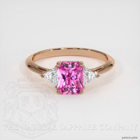 1.32 Ct. Sapphire 14K Rose Gold ring
