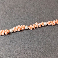 60.20 Ct.Tw. Pearl Tennis/Riviere Bracelet, 18K Yellow Gold Life Style