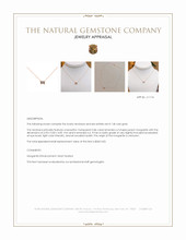 0.86 Ct. Peach Morganite Accent Stones Necklace, 14K Rose Gold Appraisal