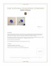 8.56 Ct. Tanzanite Natural Diamond Pave Ring, 14K White Gold Appraisal