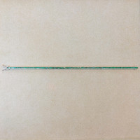 3.23 Ct.Tw. Emerald Tennis/Line Bracelet, 18K White Gold Image