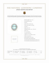 12.55 Ct. Greenish Blue Paraiba Tourmaline and Natural Diamond Pave Ring, 18K White Gold Scan Report