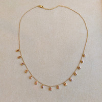 1.79 Ct. Tourmaline Bezel Necklace, 14K Yellow Gold Image