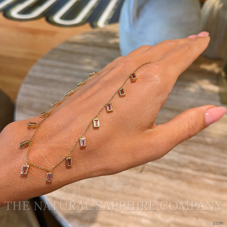 1.79 Ct. Tourmaline Bezel Necklace, 14K Yellow Gold