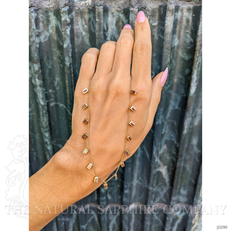 1.79 Ct. Tourmaline Bezel Necklace, 14K Yellow Gold