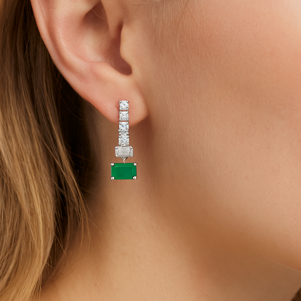 Jewelry image on model