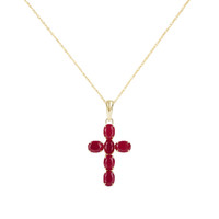 1.41 Ct. Ruby 14K Yellow Gold pendant