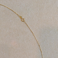 1.50 Ct. Ruby Natural Diamond Pave Necklace, 14K Yellow Gold Image