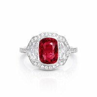 2.17 Ct. Ruby Platinum 950 ring