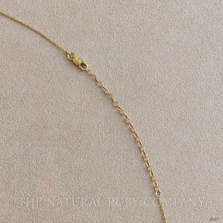 0.29 Ct. Aquamarine Citrine Multi Stone Necklace, 14K Yellow Gold