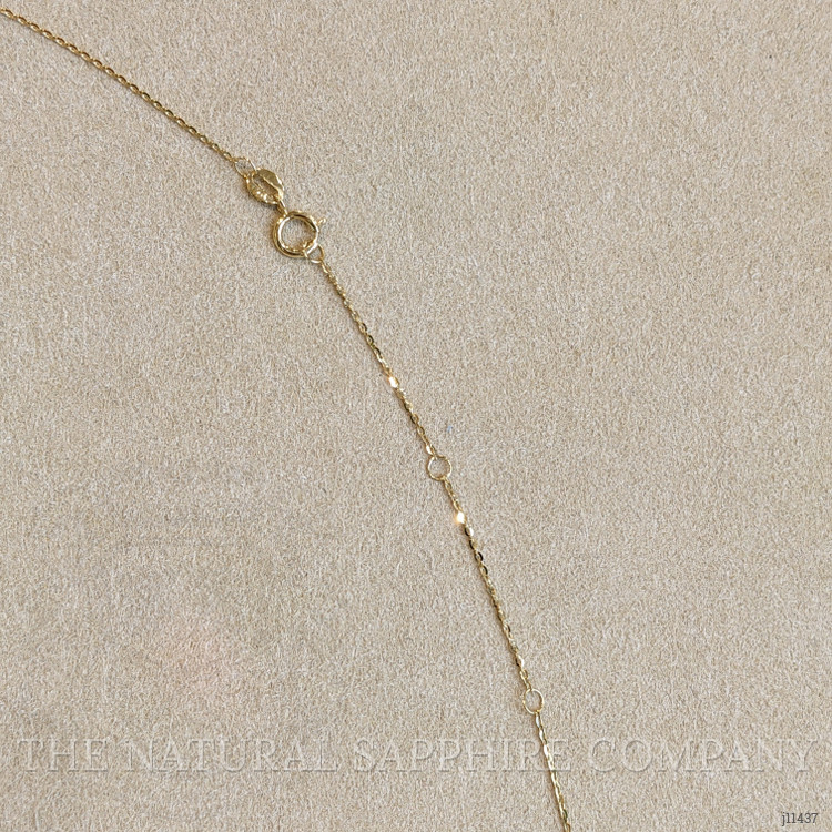 1.04 Ct. Emerald Natural Diamond Bezel Necklace, 14K Yellow Gold