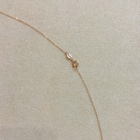 2.00 Ct. Peach Morganite Bezel Necklace, 14K Rose Gold Image