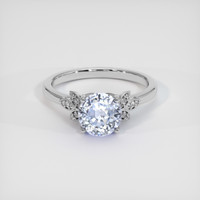 2.65 Ct. Sapphire Platinum 950 ring