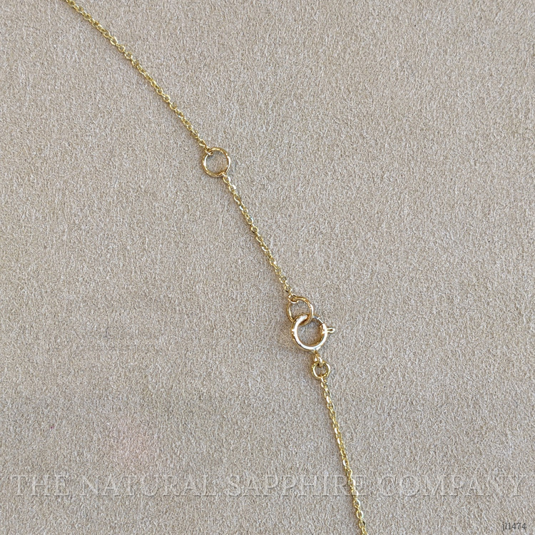 10.05 Ct. Moonstone Bezel Necklace, 14K Yellow Gold