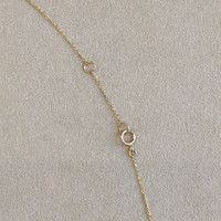 10.05 Ct. Moonstone Bezel Necklace, 14K Yellow Gold Image