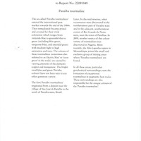 4.47 Ct. Paraiba Tourmaline Natural Diamond Three Stone Ring, Platinum 950 Scan Report