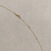 0.66 Ct. Pink Sapphire and Natural Diamond Halo Necklace, 14K Yellow Gold Image