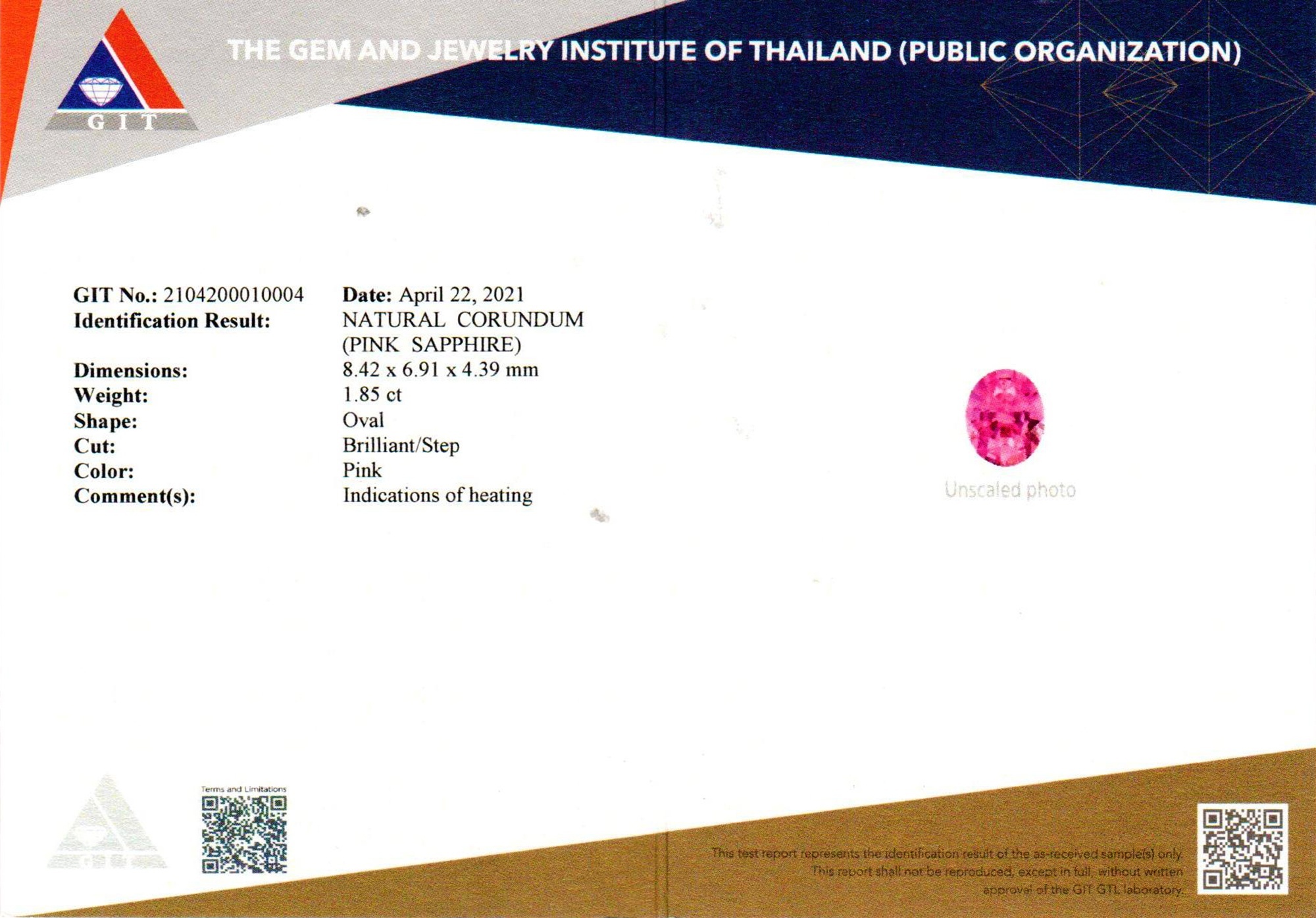 1.85 Ct. Pink Sapphire and Natural Diamond Pave Ring, 18K White & Yellow