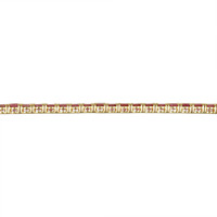 12.60 Ct.Tw. Pink Sapphire Tennis/Riviere Bracelet, 14K Yellow Gold Image