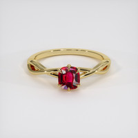0.93 Ct. Spinel 18K Yellow Gold ring
