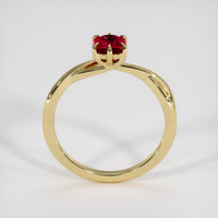 0.93 Ct. Spinel Solitaire Ring, 18K Yellow Gold Image