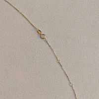 0.56 Ct. Ruby Bezel Necklace, 14K Yellow Gold Image