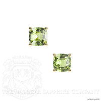 2.08 Ct.Tw. Sapphire 18K Yellow Gold earring