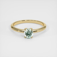 0.66 Ct. Sapphire 14K Yellow Gold ring