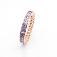 3.86 Ct. Sapphire 18K Yellow Gold ring