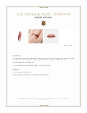 3.19 Ct. Ruby Accent Stones Ring, 18K Yellow Gold Appraisal