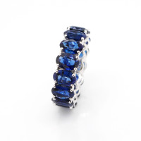 12.53 Ct. Sapphire 18K White Gold ring