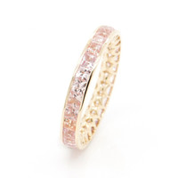 3.30 Ct. Sapphire 18K Yellow Gold ring